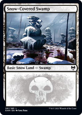Picture of Snow-Covered Swamp               